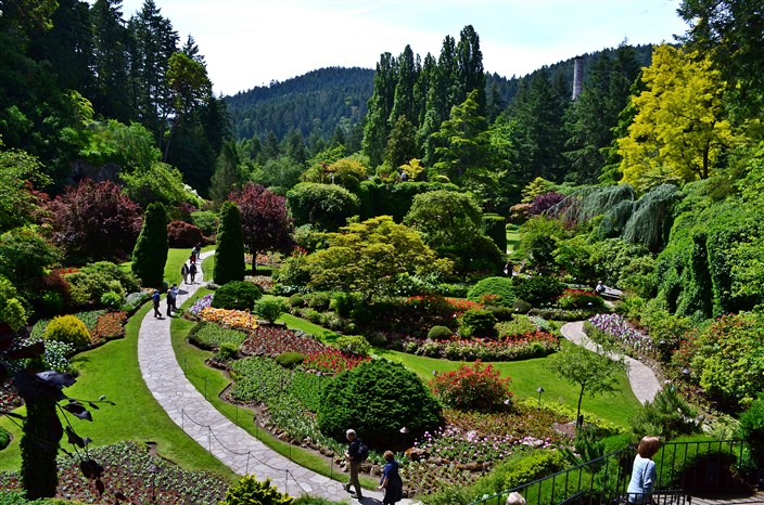 A preview for next time - The Butchart Gardens!